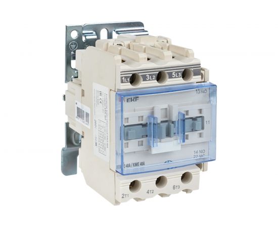 Магнитный пускатель EKF КМЭ 40А катушка управления 220В АС малогабаритный 1NO 1NC ctr-s-40-220 