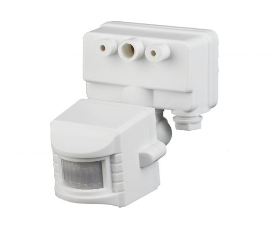 Прожекторный датчик движения 1200Вт, IP-44, 12м ЭРА MD 02 Б0004266 