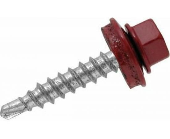 Кровельный саморез по металлу Daxmer 5,5х19 RAL 3005 250шт 04271 