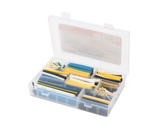 Набор термоусадочных трубок REXANT №3 ТУТнг 4 цвета, 288 шт. 29-0133 