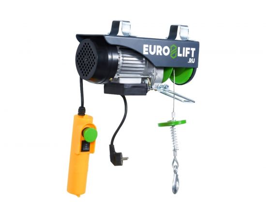 Электрическая стационарная лебедка (600/1200 кг, 18/9 м) EURO-LIFT PA 1200 00016926 