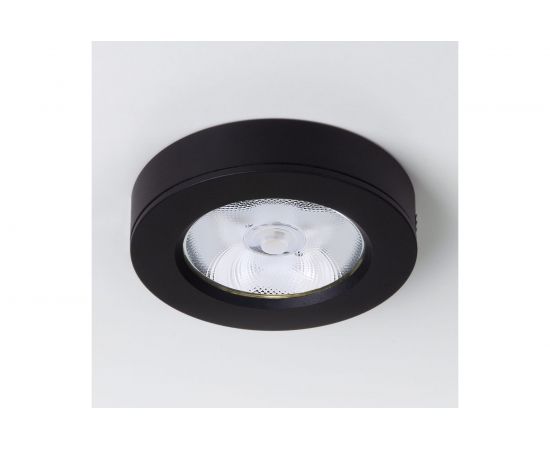 Накладной потолочный светильник Elektrostandard DLS030 10W 4200K черный a052414 – изображение 2