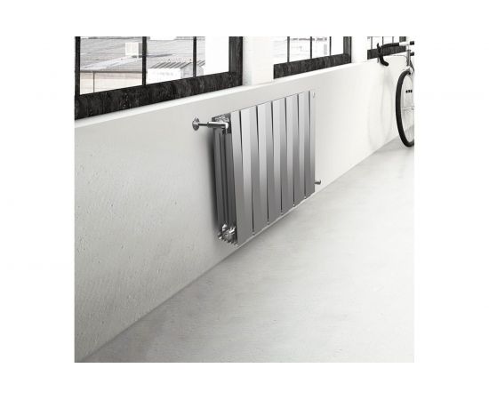 Радиатор Royal Thermo PIANOFORTE 500/Silver Satin - 10 секций – изображение 2