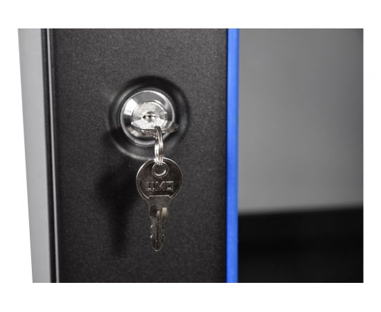 Телекоммуникационный настенный шкаф ЦМО, дверь стекло, разборный, черный ШРН-Э-6.350-9005 – изображение 2