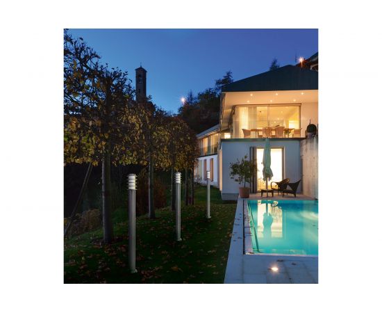 Светильник FERON НТУ-60w столб-1,1м. Е27, IP44, хром 11814 – изображение 2