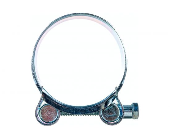 Силовой хомут Nord-Yada Д: 48-51 мм, Ш: 22 мм, Т: 1,2 мм, болт: М6х55, оцинкованная сталь 905993 – изображение 2