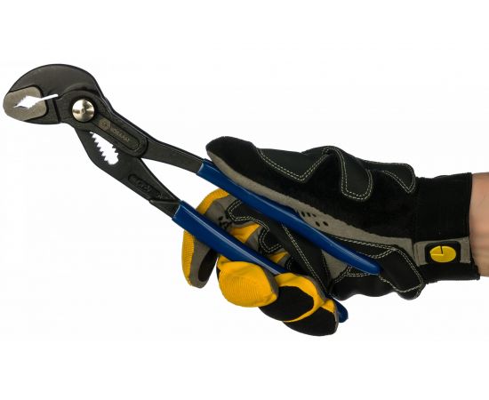 Переставные клещи с кнопочным фиксатором 250мм CR-V КОБАЛЬТ 242-557 – изображение 3