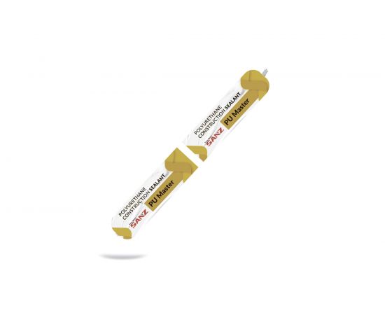 Полиуретановый строительный клей-герметик SANZ PU MASTER 40 (серый; 600 мл) PU-M-GR-0911 – изображение 3