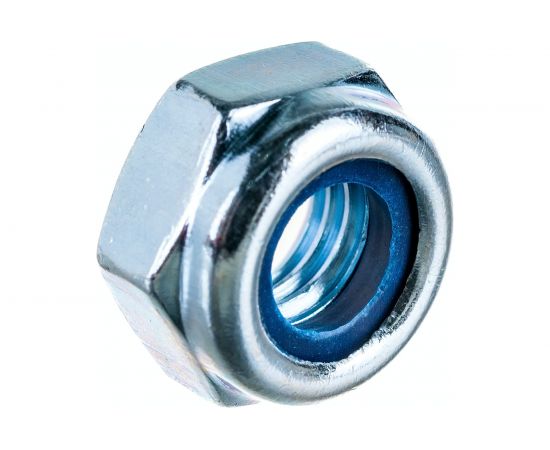 Самоконтрящаяся гайка Стройметиз М10 DIN 985, цинк уп. 4 шт 3040061 – изображение 3