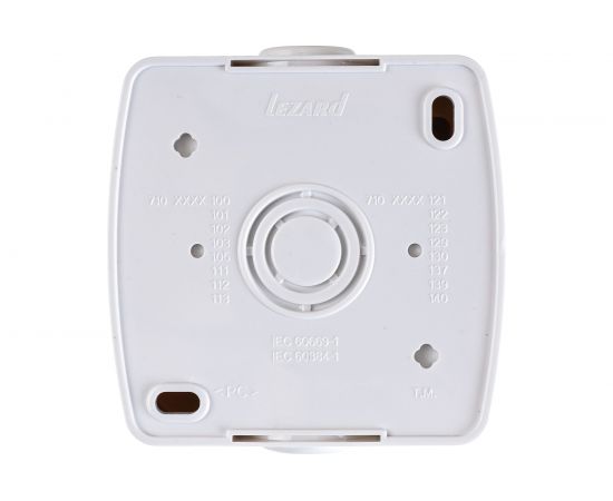 Выключатель Lezard, NATA, двойной, белый, 710-0200-101 – изображение 3