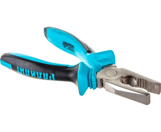 Комбинированные плоскогубцы РАДИАНТ 180 мм, с изолированными ручками, покрытие никель 47014 – изображение 3