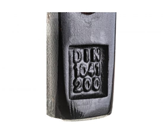 Слесарный молоток GRIFF HL0001 200 г, квадратный боек, с деревянной ручкой 015191 – изображение 3