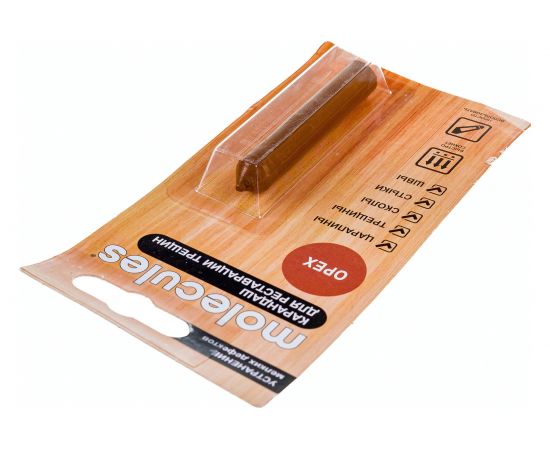 Восковой карандаш для реставрации трещин Molecules орех KMLS716 – изображение 3