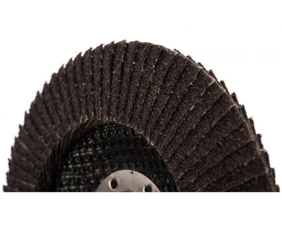 Круг лепестковый конический (115х22.2 мм; К60) для угловых шлифмашин Энкор 20511 – изображение 3