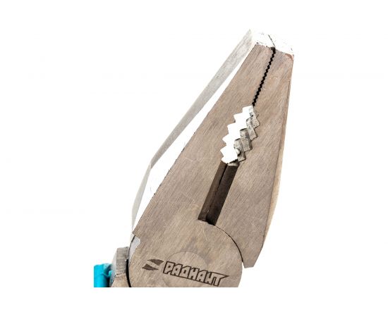 Комбинированные плоскогубцы РАДИАНТ 180 мм, с изолированными ручками, покрытие никель 47014 – изображение 4