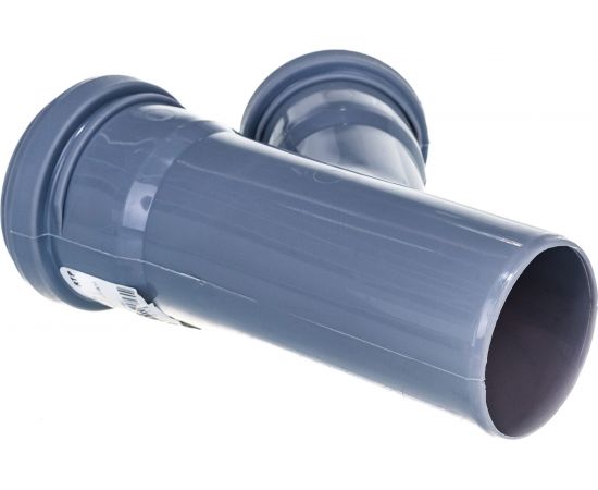Канализационный тройник RTP D 50х40 мм, 45 град, серый 16743 – изображение 4