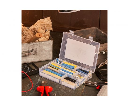 Набор термоусадочных трубок REXANT №3 ТУТнг 4 цвета, 288 шт. 29-0133 – изображение 4