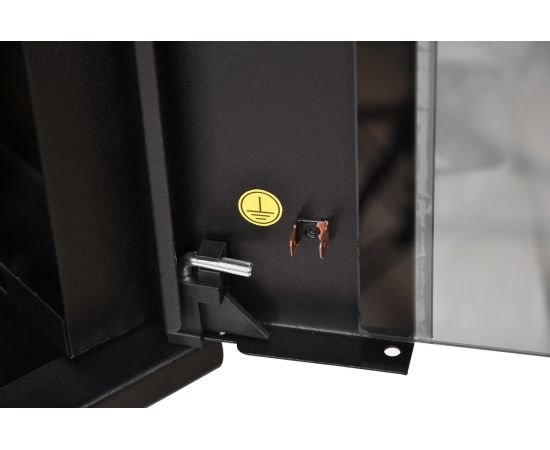 Телекоммуникационный настенный шкаф ЦМО, дверь стекло, разборный, черный ШРН-Э-6.350-9005 – изображение 4