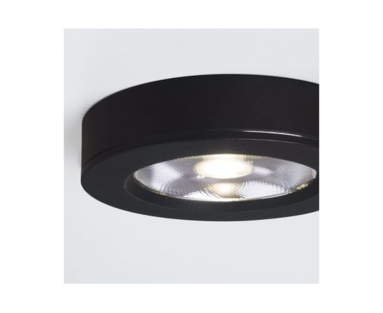 Накладной потолочный светильник Elektrostandard DLS030 10W 4200K черный a052414 – изображение 5