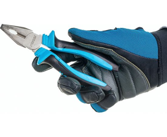 Комбинированные плоскогубцы РАДИАНТ 180 мм, с изолированными ручками, покрытие никель 47014 – изображение 6