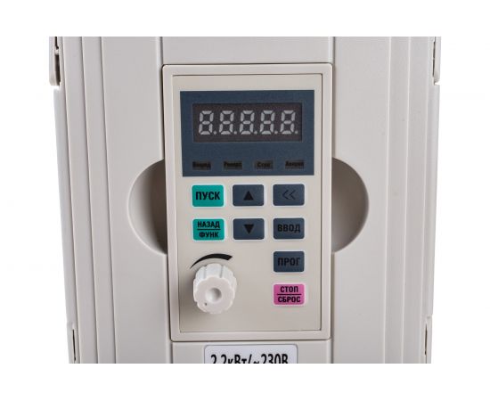 Преобразователь частоты EKF, 2,2/4кВт, 1х230В, VECTOR-100, PROxima SQVT100-2R2-1B – изображение 7