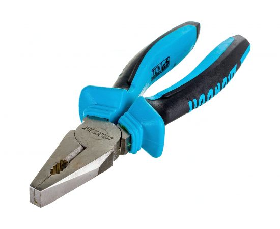 Комбинированные плоскогубцы РАДИАНТ 180 мм, с изолированными ручками, покрытие никель 47014 – изображение 8