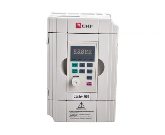 Преобразователь частоты EKF, 2,2/4кВт, 1х230В, VECTOR-100, PROxima SQVT100-2R2-1B – изображение 8