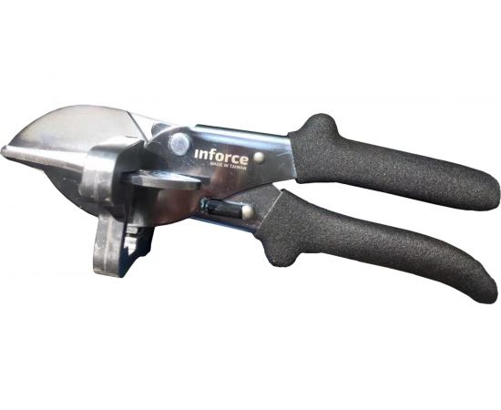 Угловые ножницы для пластмассовых и резиновых профилей Inforce 250 мм 06-18-51 – изображение 10