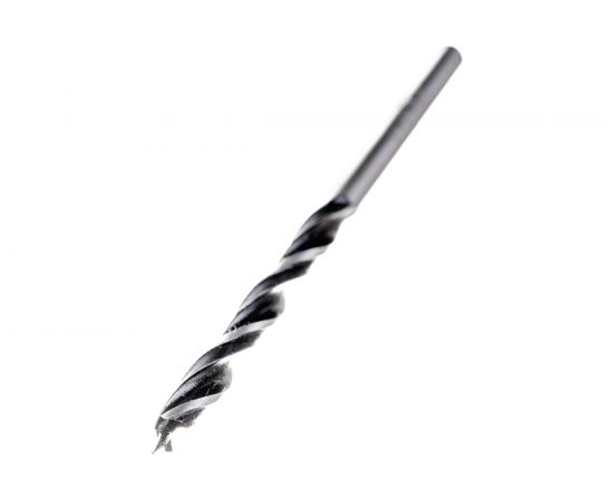 Сверло спиральное по дереву М-образная заточка (4х43х75 мм; сталь 45) Uragan 29419-070-04 