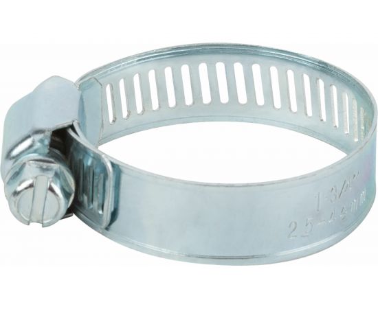 Обжимной просечной хомут FIT DIY сталь ширина 12.7 мм 1 3/4 19-44 мм 64256:20 