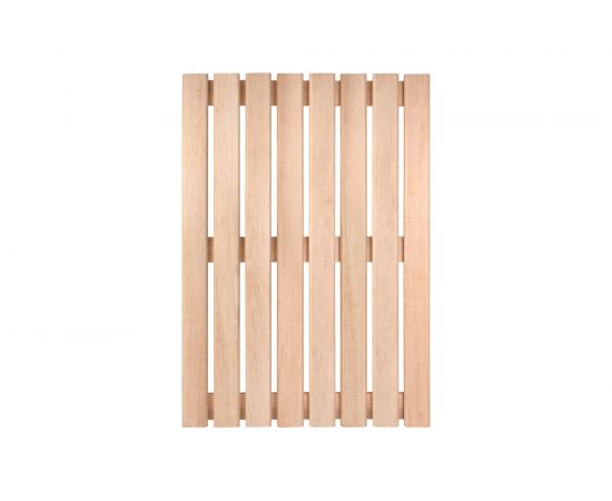 Решетка на пол Банные штучки 70x100x4 см, для бани и сауны, ольха 33255 