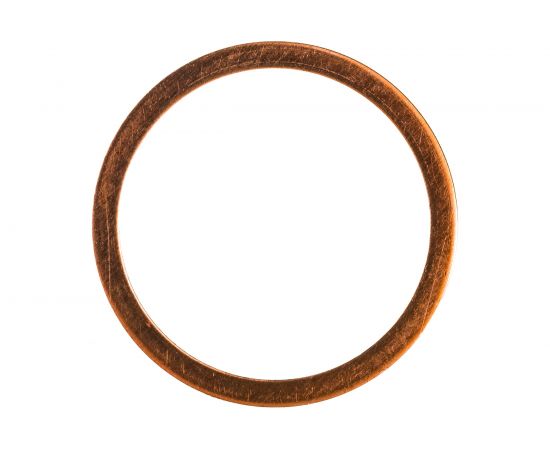 Кольцо медное (5 шт; 33x39x1 мм) Diam 620086 