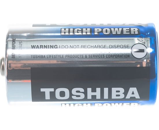 Алкалиновый элемент питания Toshiba LR20 1452 