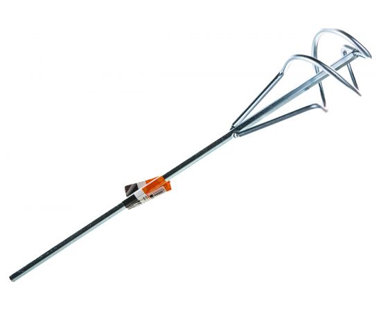 Миксер металлический оцинкованный для строительных смесей и растворов (80х400 мм) ZOLDER 1780400 