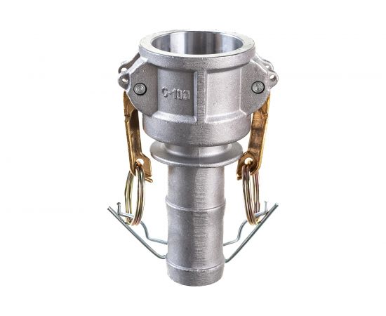 Камлок cоединение типа С (1"; розетка с хвостовиком; алюминий) TITAN LOCK TL100CAL 