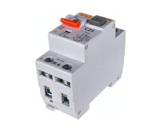 Автоматический выключатель дифференциального тока TDM АВДТ 64 C25 30мА SQ0205-0006 – изображение 2