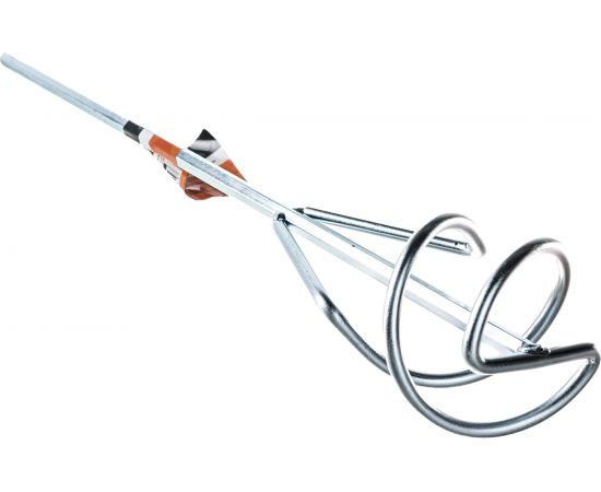 Миксер металлический оцинкованный для строительных смесей и растворов (80х400 мм) ZOLDER 1780400 – изображение 2