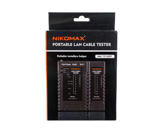 Кабельный тестер NIKOMAX UTP/STP NMC-TE100PF – изображение 2