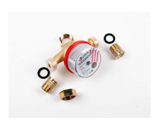 Счетчик воды Геррида ГВС 1/2 - 110 мм Гер.Г-15:737 – изображение 2