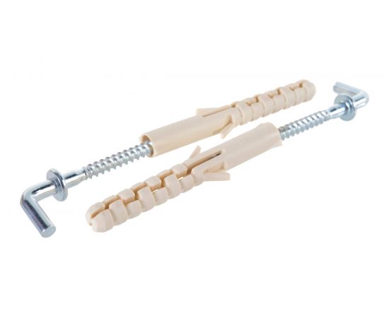 Крюк-шуруп ЕВРОПАРТНЕР L-обр. Zn d4,5хL68 мм, с манжетой, 2 шт. 13 3008 1 – изображение 3