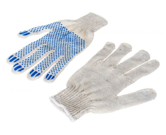 Трикотажные перчатки СВС с ПВХ напылением, 7 класс 31010270 – изображение 3