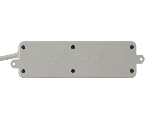 Удлинитель 3р 10А 2м с выключателем и заземлением Гарнизон EL-NB-G3-W-2 – изображение 3