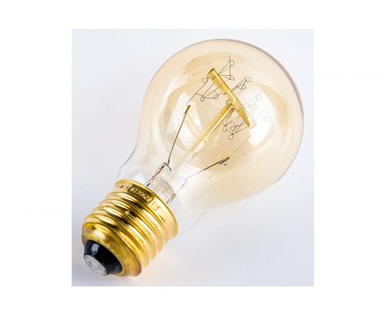Лампа накаливания Uniel Vintage. Форма A IL-V-A60-60/GOLDEN/E27 SW01 UL-00000476 – изображение 4