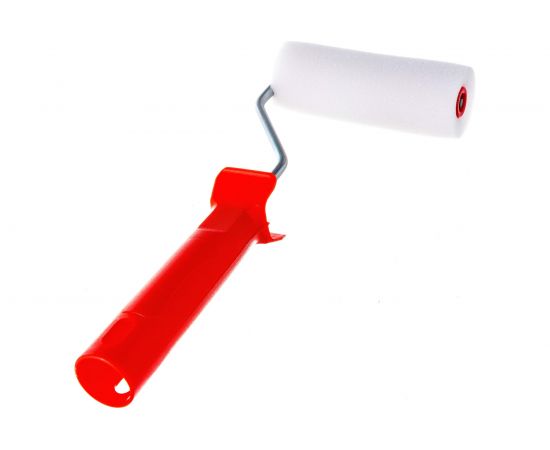 Мини-валик поролон НАШ ИНСТРУМЕНТ белый + 2шубки 100 мм 010205-100 – изображение 4