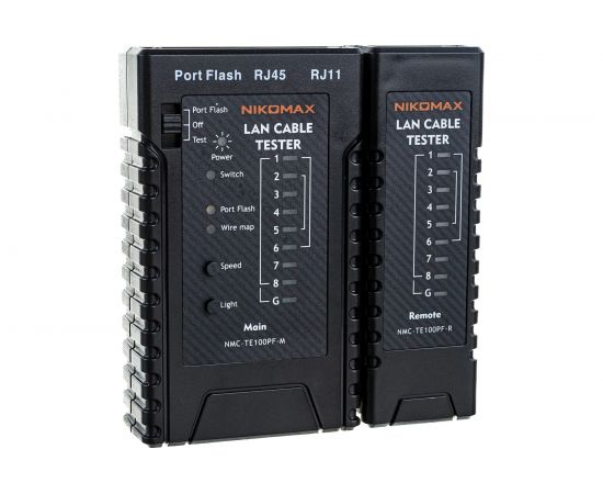 Кабельный тестер NIKOMAX UTP/STP NMC-TE100PF – изображение 4