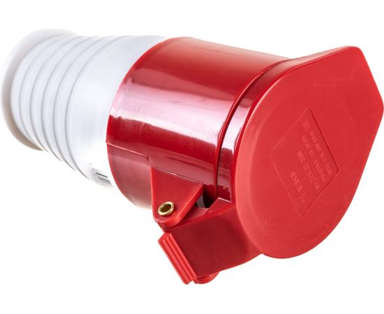 Кабельная розетка EKF 32A 3P+E 380В IP44 224 ps-224-32-380 – изображение 4