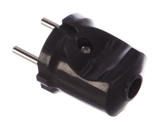 Разборная вилка, черная, без з/к, 250В, 6А LUX ВР30 4606400419747 – изображение 5