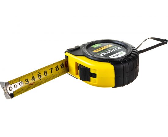 Рулетка Ultima Lite, 10мх25мм, обрезиненный пластиковый корпус, 131033 – изображение 5