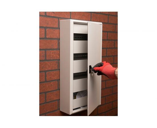 Распределительный навесной щит EKF ЩРН-48 PROxima, пластиковый замок, IP31 mb21-48n – изображение 5