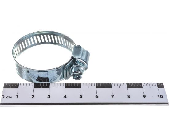 Обжимной просечной хомут FIT DIY сталь ширина 12.7 мм 1 3/4 19-44 мм 64256:20 – изображение 6